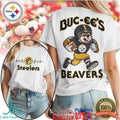 Buc ee's Beavers x Pittsburgh ST shirtlers Football Mascot T Shirt - Limotees LLC