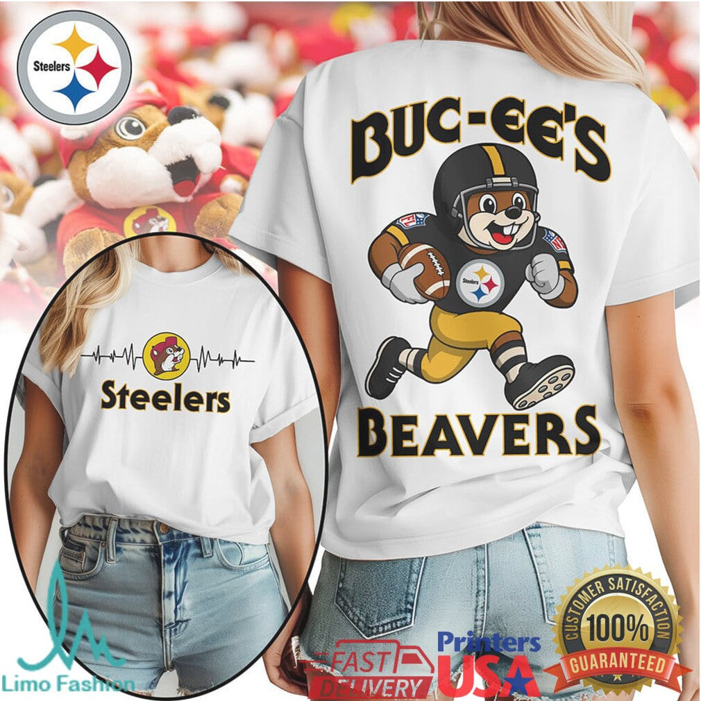 Buc ee's Beavers x Pittsburgh ST shirtlers Football Mascot T Shirt - Limotees LLC