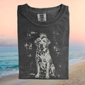 Yellow Lab Punk Rock Mohawk Spiked Collar Dog T Shirt - Limotees LLC