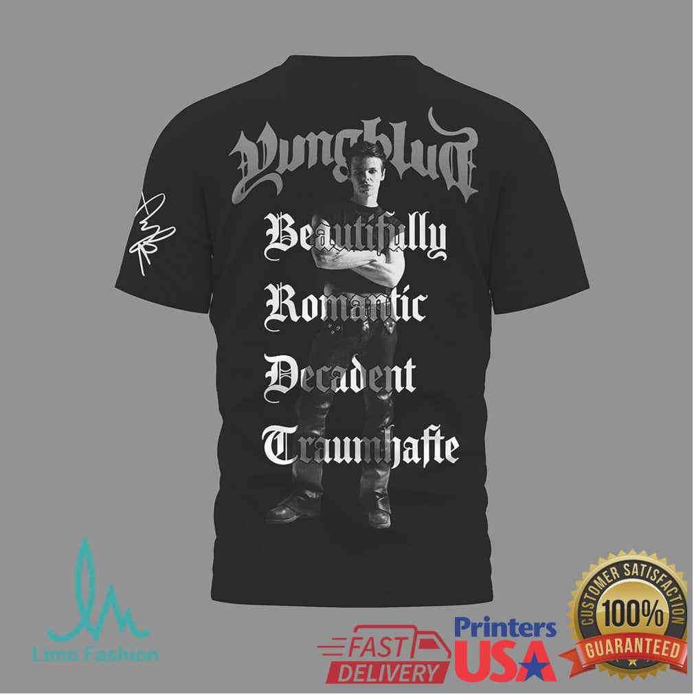 Yungblud Idols Tour 2026 Official Merchandise Graphic T Shirt - Limotees LLC