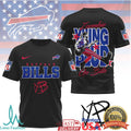Yungblud x Buffalo Bills Zoombie Yung Bud NFL Graphic T Shirt - Limotees LLC