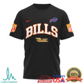 ZZ Top The Big One Buffalo Bills Hot Rod Retro Music T Shirt - Limotees LLC