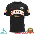 ZZ Top The Big One Green Bay Packers Rock Graphic T Shirt - Limotees LLC