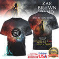 Zac Brown Band Love & Fear Sphere Las Vegas T Shirt 2026 Concert T Shirt - Limotees LLC