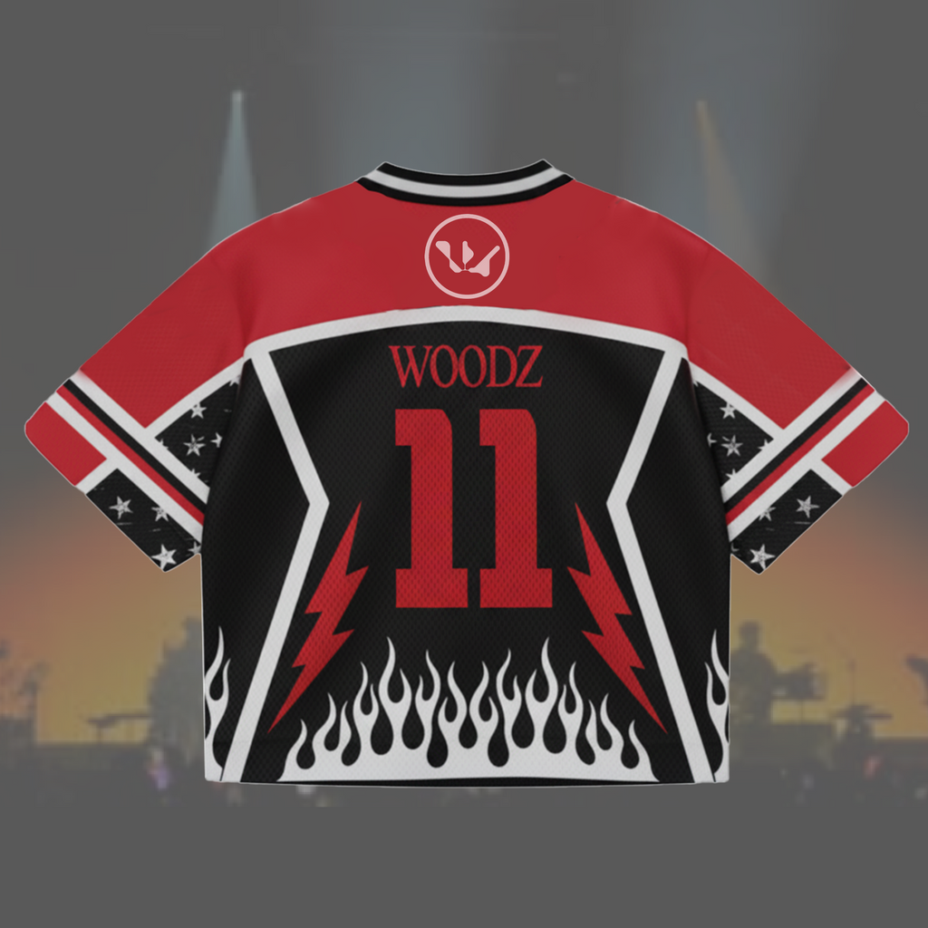 Shining Midnight Archive 1 World Tour  Woodz Mixed Mesh Jersey