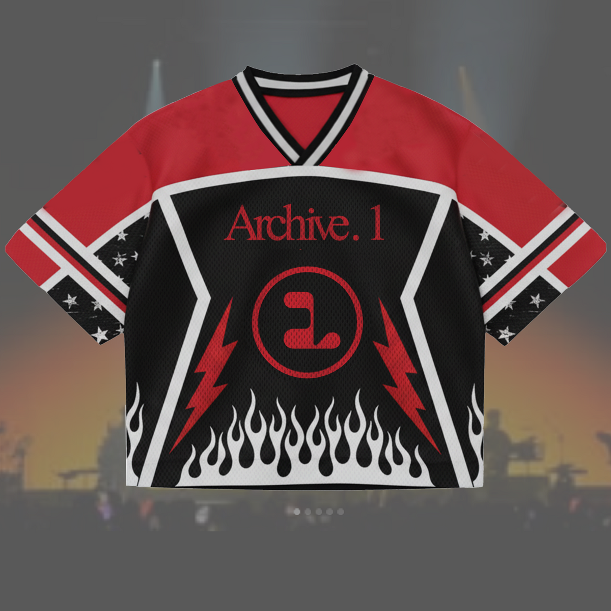 Shining Midnight Archive 1 World Tour  Woodz Mixed Mesh Jersey
