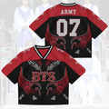 BTS Arirang World Tour Mixed Mesh Jersey Gifts