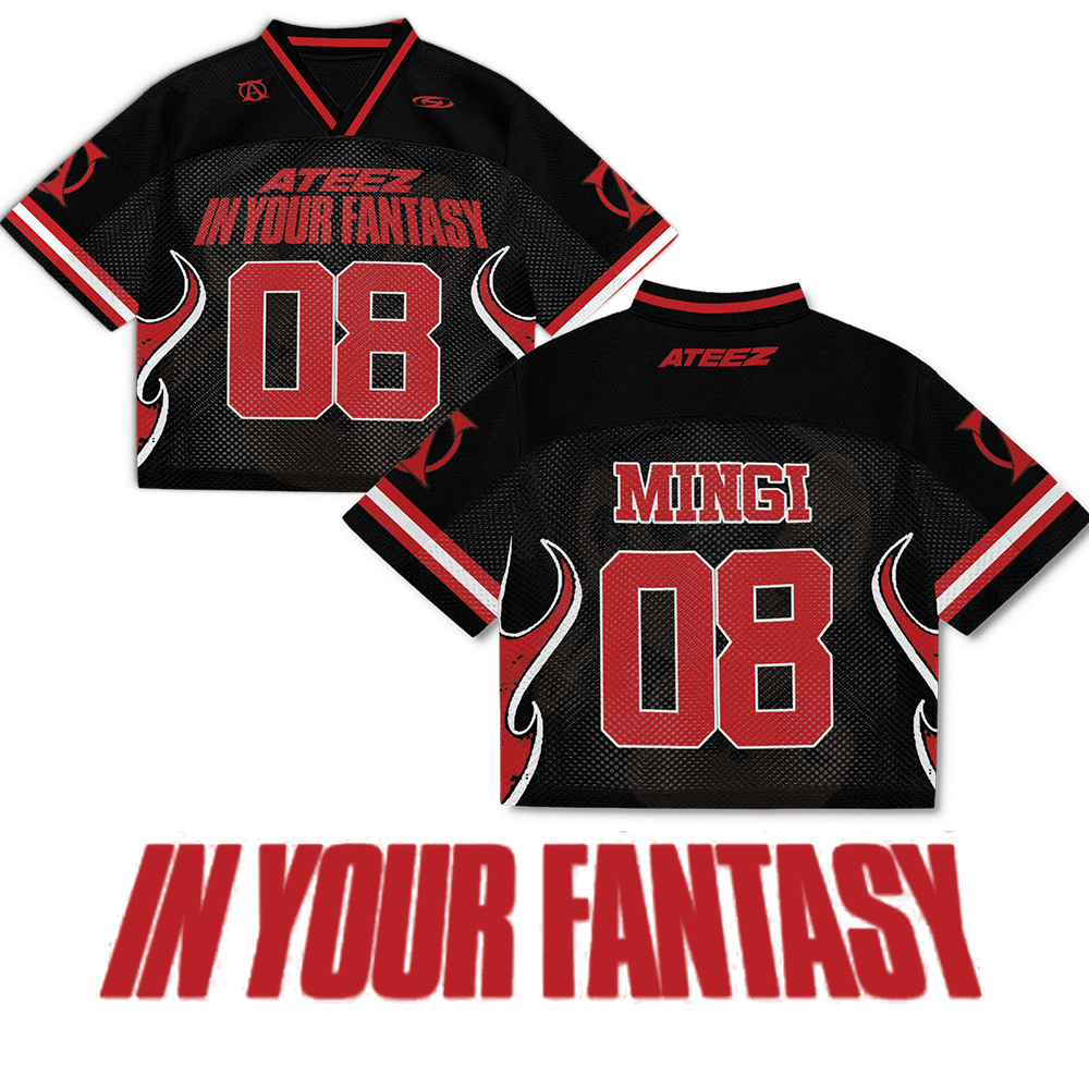 Mixed Mesh Jersey Football Ateez In Your Fantasy