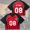 ATEEZ BAD US TV Performance Mixed Mesh Jersey Kpop Merch Gift For Fans