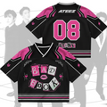 Mean Bad Book ATEEZ  Golden Hour Part 5  Mixed Mesh Jersey Fan Edition