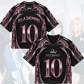 Blackpink 10th Anniversary Mixed Mesh Jersey Gift For Fans