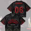 Knife Style Blood Saga Enhypen World Tour Mix Mesh Jersey