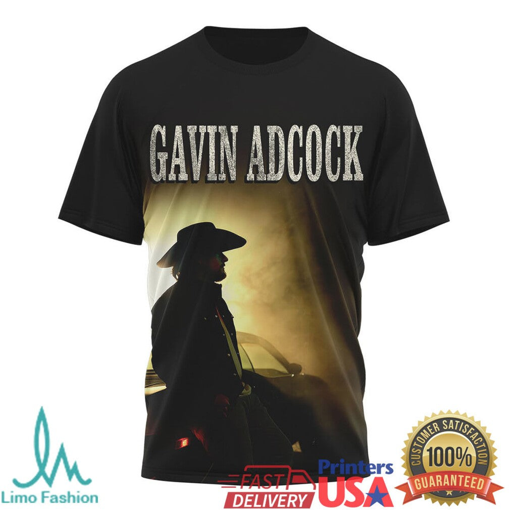 Gavin Adcock Tour 2026 The Day I Hang It Up Country Music Concert T Shirt - Limotees LLC