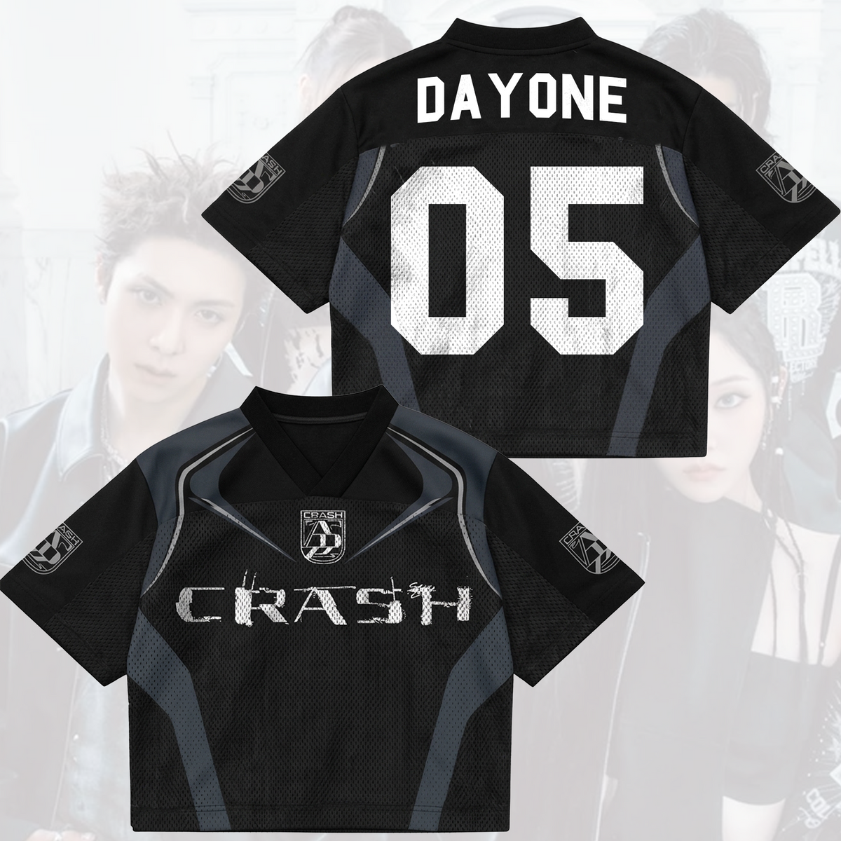 Allday Project Crash Album Comeback Mixed Mesh Jersey Gift For Fans