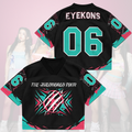 Rebellious The Wildworld Tour Katseye Mixed Mesh Jersey Gift for Fans