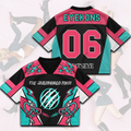 Frenzy The Wildworld Tour Katseye Mixed Mesh Jersey For Eyekon