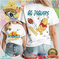 Jacksonville Jaguars Official NFL Winnie The Pooh Go Shirt - Limotees LLC