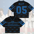 Breakeven Illit Album Sporty Chic Mixed Mesh Jersey Gift For Fans