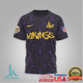 Minnesota Vikings Official NFL x MF DOOM 3D Shirt - Limotees LLC