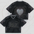 Iconic By Mistake Team Katseye Le Sserafim Illit Concert Mixed Mesh Jersey Gift For Fans