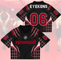 Animal Katseye Wild Album Mixed Mesh Jersey Gift For Eyekons