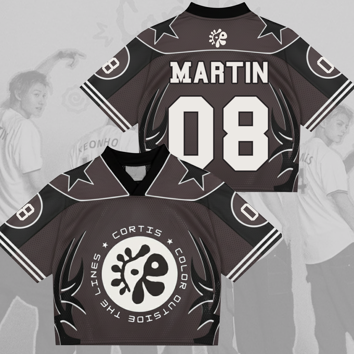 Cortis Color Outside The Lines Mixed Mesh Jersey