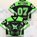 Sporty NCT 127 Blingy Album Mixed Mesh Jersey Gift For Fans