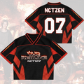 NCT 127 The Redline World Tour Mixed Mesh Jersey Gift For Fans