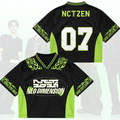 NCT 127 Neo Dimension Neo City Flame Mixed Mesh Jersey Concert Outfit Fan Gifts