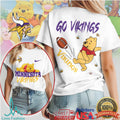 Minnesota Vikings Official NFL Winnie The Pooh Go Shirt - Limotees LLC
