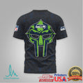 Seattle Seahawks Official NFL x MF DOOM 3D Shirt - Limotees LLC