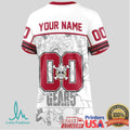 Tampa Bay Buccaneers Official NFL Luffy Gear 5 Special Edition Baseball Jersey Custom Name - Limotees LLC