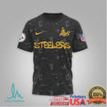 Pittsburgh Steelers Official NFL x MF DOOM 3D Shirt - Limotees LLC