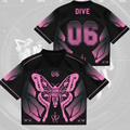 Butterfly Show What I Am IVE World Tour Mixed Mesh Jersey Fan
