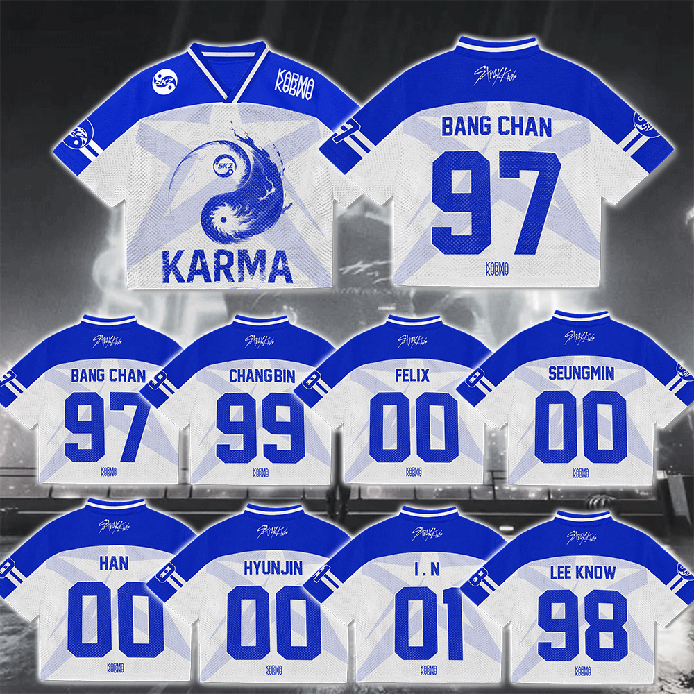 Stray Kids Album Karma Mesh Jersey