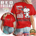 Jacksonville Jaguars Official NFL Snoopy Red Friday 3D Shirt - Limotees LLC
