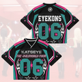 Sporty Katseye The Wildworld Tour Mixed Mesh Jersey Fan Eyekons Gift