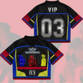 Sporty Bigbang Biiig Single 20th Anniversary Mixed Mesh Jersey Fan Edition