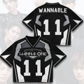 Wanna One Day Of Come Back Mixed Mesh Jersey Gift For Fans
